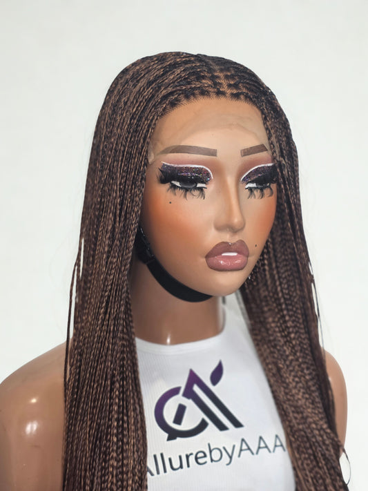 French Curls Braided Wig
